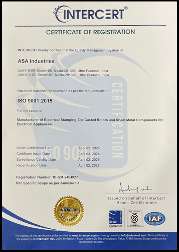 quality certificate mrlvxfex