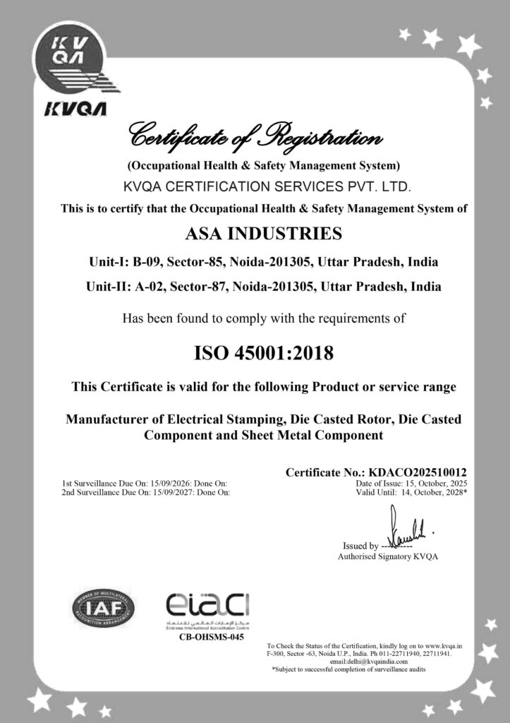 asa industries kvqa